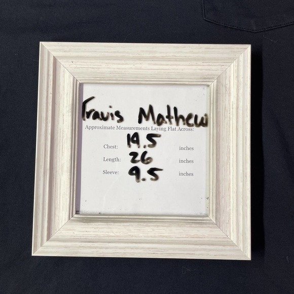 Travis Mathew Black Polo Shirt - Picture 11 of 11